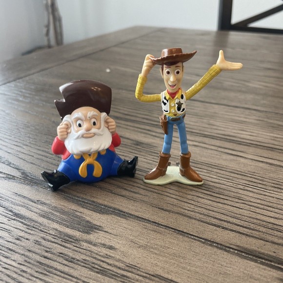 Disney Pixar Toy Story Woody Stinky Pete Plastic Figure Figurine Cake Topper - Picture 1 of 10